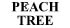Logo Peach Tree